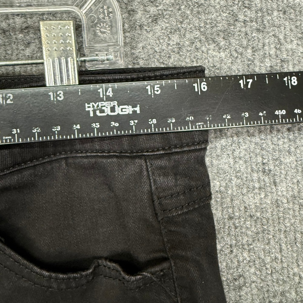 Democracy Jeans Womens 8 Black Bootcut Stretch Ab Solution Tummy Control 32x33 - Picture 10 of 16